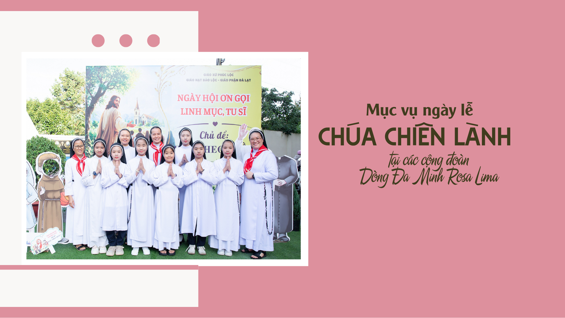 Mục vụ ngày lễ Chúa Chiên Lành tại các cộng đoàn